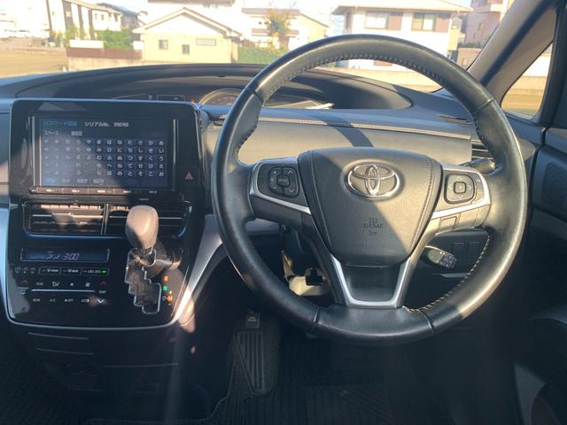 エスティマ アエラス　プレミアム　純正９インチナビ　ＴＶ　ラジオ　Ｂｌｕｅｔｏｏｔｈ　ＣＤ　ＤＶＤ　バックカメラ　ハーフレザーシート　革巻きハンドルコーナーセンサー　パワーシート　両側パワースライド　ＬＥＤヘッドライト　フリップダウン（21枚目）