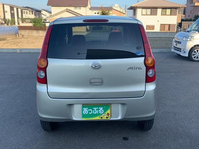 ミラ X 純正オーディオ(CD ラジオ) 電動格納ミラー シガーソケット オートエアコン マット バイザー(7枚目)