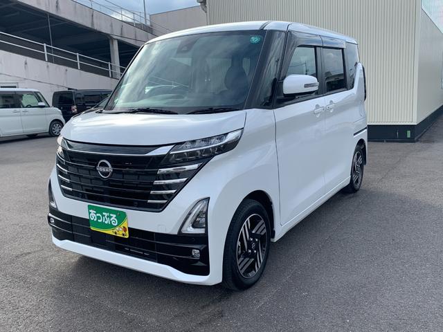 ルークス ハイウェイスター　Ｘ　社外ナビ（ＢＴ／ＦＭ／ＡＭ）全方位モニター　バックカメラ　ステリモ　ドラレコ　プッシュスタート　オートライト　オートエアコン　片側パワースライド　禁煙車　電格ミラー　マット（2枚目）