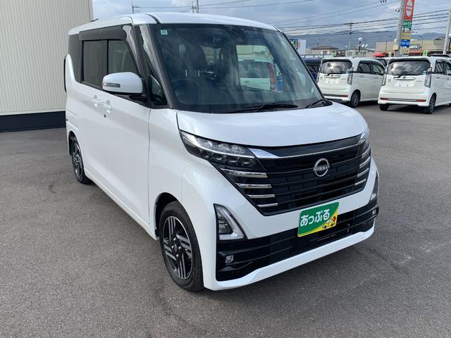 ルークス ハイウェイスター　Ｘ　社外ナビ（ＢＴ／ＦＭ／ＡＭ）全方位モニター　バックカメラ　ステリモ　ドラレコ　プッシュスタート　オートライト　オートエアコン　片側パワースライド　禁煙車　電格ミラー　マット（4枚目）