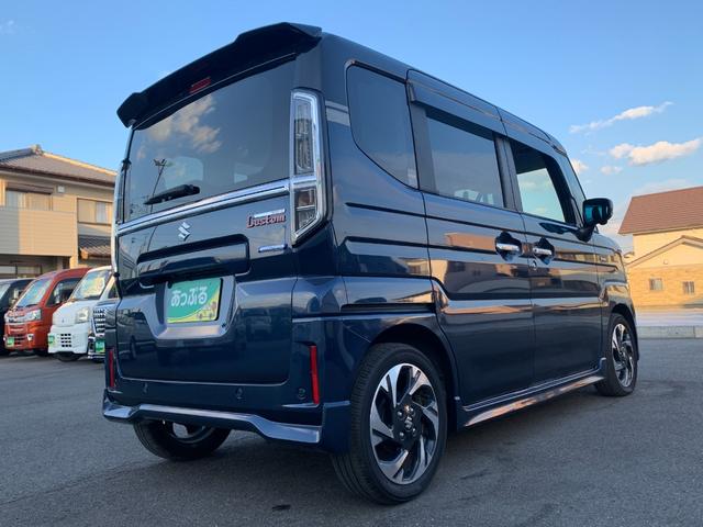 スペーシアカスタム ハイブリッドＸＳターボ　純正９インチナビ（ＴＶ／ＢＴ／ＦＭ／ＡＭ）　アラウンドビューモニター　両側パワスラ　ステアリレーダーブレーキサポート　ＨＩＤヘッドライト　シートヒーター　片側パワースライドドア　ＥＴＣ　コーナーＳ（11枚目）