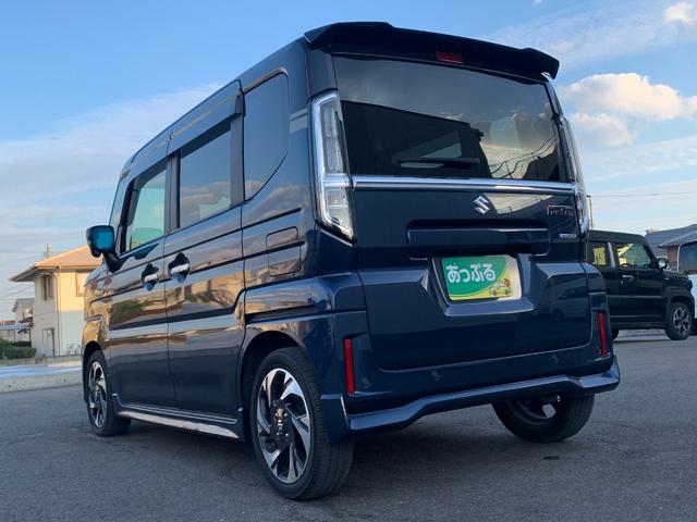 スペーシアカスタム ハイブリッドＸＳターボ　純正９インチナビ（ＴＶ／ＢＴ／ＦＭ／ＡＭ）　アラウンドビューモニター　両側パワスラ　ステアリレーダーブレーキサポート　ＨＩＤヘッドライト　シートヒーター　片側パワースライドドア　ＥＴＣ　コーナーＳ（14枚目）