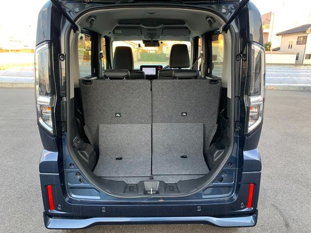 スペーシアカスタム ハイブリッドＸＳターボ　純正９インチナビ（ＴＶ／ＢＴ／ＦＭ／ＡＭ）　アラウンドビューモニター　両側パワスラ　ステアリレーダーブレーキサポート　ＨＩＤヘッドライト　シートヒーター　片側パワースライドドア　ＥＴＣ　コーナーＳ（24枚目）