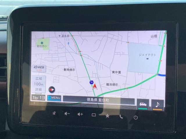 スペーシアカスタム ハイブリッドＸＳターボ　純正９インチナビ（ＴＶ／ＢＴ／ＦＭ／ＡＭ）　アラウンドビューモニター　両側パワスラ　ステアリレーダーブレーキサポート　ＨＩＤヘッドライト　シートヒーター　片側パワースライドドア　ＥＴＣ　コーナーＳ（46枚目）