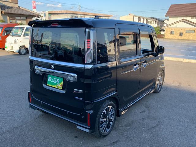 スペーシアカスタム ハイブリッドＸＳ　社外ナビ　フルセグ　Ｂｌｕｅｔｏｏｔｈ　革巻きハンドル　クルコン　ステリモ　オートライト　コーナーセンサー　デュアルカメラ　ＬＥＤヘッドライト　ヘッドアップディスプレイ　衝突軽減　両側パワースライド（10枚目）