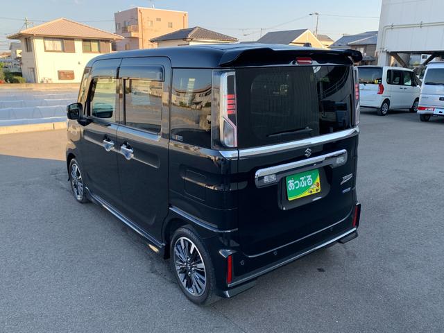 スペーシアカスタム ハイブリッドＸＳ　社外ナビ　フルセグ　Ｂｌｕｅｔｏｏｔｈ　革巻きハンドル　クルコン　ステリモ　オートライト　コーナーセンサー　デュアルカメラ　ＬＥＤヘッドライト　ヘッドアップディスプレイ　衝突軽減　両側パワースライド（13枚目）