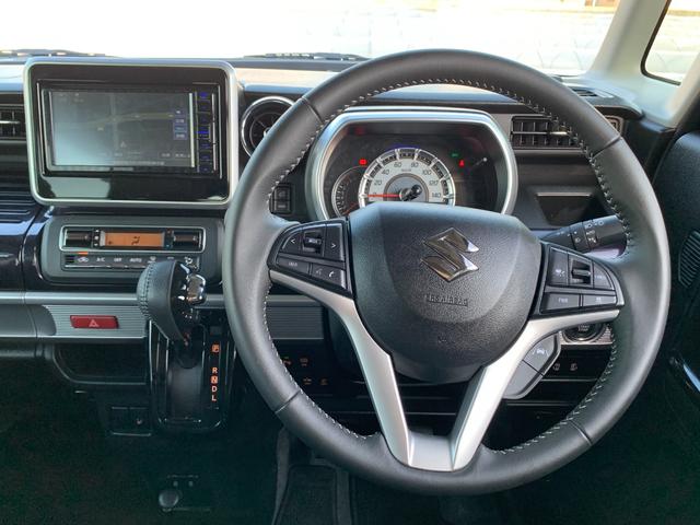 スペーシアカスタム ハイブリッドＸＳ　社外ナビ　フルセグ　Ｂｌｕｅｔｏｏｔｈ　革巻きハンドル　クルコン　ステリモ　オートライト　コーナーセンサー　デュアルカメラ　ＬＥＤヘッドライト　ヘッドアップディスプレイ　衝突軽減　両側パワースライド（39枚目）