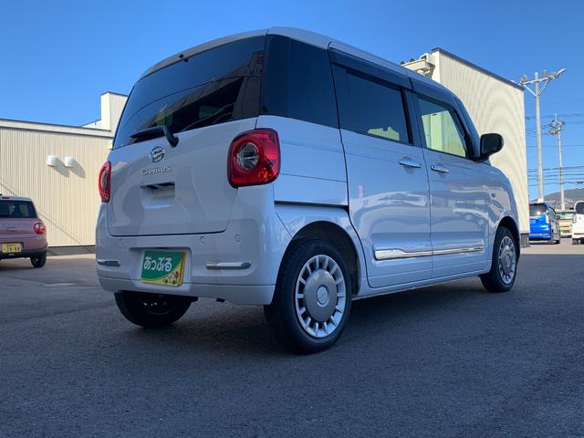 ムーヴキャンバス セオリーＧ　９インチディスプレイオーディオ（ＴＶ／ＣＤ／ＢＴ／ＦＭ）バックカメラ　両側パワースライド　ＥＴＣ　前席シートヒーター　コーナーセンサー　衝突軽減　アイドリングストップ　ステリモ　オートエアコン（11枚目）