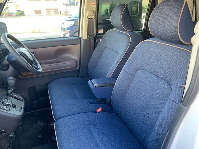 ムーヴキャンバス セオリーＧ　９インチディスプレイオーディオ（ＴＶ／ＣＤ／ＢＴ／ＦＭ）バックカメラ　両側パワースライド　ＥＴＣ　前席シートヒーター　コーナーセンサー　衝突軽減　アイドリングストップ　ステリモ　オートエアコン（34枚目）