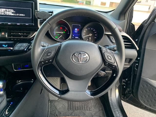 Ｃ－ＨＲ Ｇ　純正９インチナビ（ＢＴ／ＦＭ／ＡＭ／ＴＶ）バックカメラ　ＥＴＣ２．０　ドラレコ　シートカバー　ＬＥＤヘットライト　革巻きハンドル　ステリモ　クルコン　前席シートヒーター　オートライト　オートエアコン（34枚目）