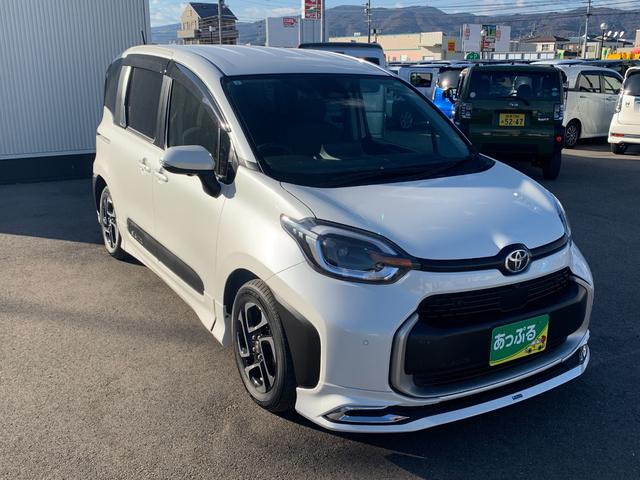 シエンタ 純正10.5インチナビ(BT/FM/AM/TV)バックカメラ アラウンドビューモニター バックカメラ コーナーセンサー オートハイビーム モデリスタエアロ 両側パワースライド ステリモ クルコン(6枚目)