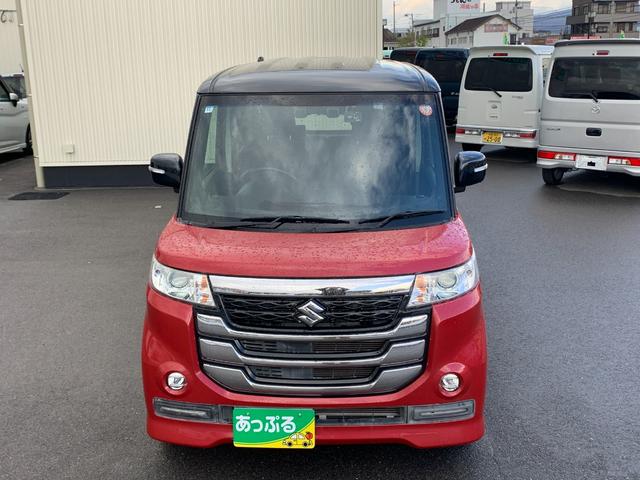 スペーシアカスタムZ ベースグレード 純正8インチナビ(BT/FM/AM/TV)バックカメラ フォグ オートエアコン 両側パワースライド 衝突軽減 車線逸脱 運転席シートヒーター ETC ドラレコ ステリモ プッシュスタート 電格ミラー(5枚目)