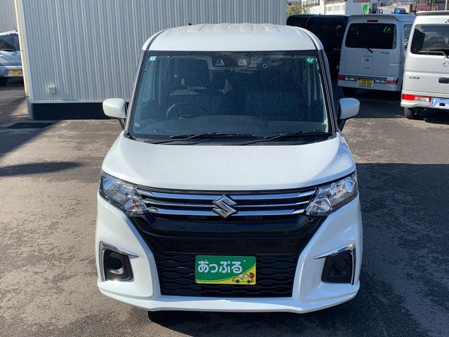 ソリオ 社外ナビ(BT/FM/AM/TV) 前席シートヒーター アイドリングストップ コーナーセンサー 片側パワースライド 横滑り防止 ドラレコ ETC ステリモ クルコン デュアルカメラセンサーブレーキ(5枚目)