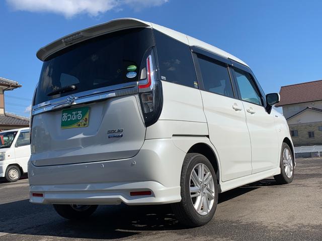 ソリオ 社外ナビ(BT/FM/AM/TV) 前席シートヒーター アイドリングストップ コーナーセンサー 片側パワースライド 横滑り防止 ドラレコ ETC ステリモ クルコン デュアルカメラセンサーブレーキ(11枚目)