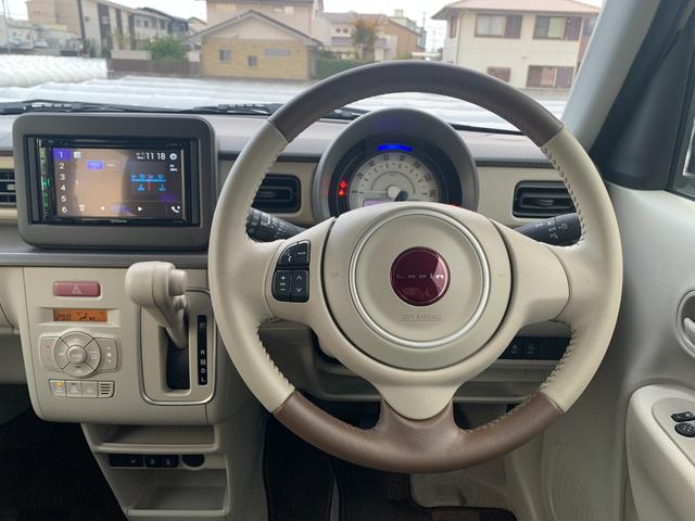 アルトラパンLC L 社外オーディオ(BT/FM/AM/TV)バックカメラ 革巻きハンドル ステリモ アイドリングストップ 横滑り防止 プッシュスタート オートエアコン オートライト 運転席シートヒーター シガーソケット(38枚目)