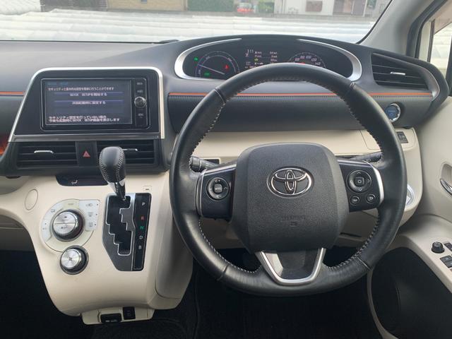 シエンタ ハイブリッドＧ　純正ナビ（ＢＴ／ＦＭ／ＡＭ／ＴＶ）バックカメラ　モデリスタエアロ　ドラレコ　ＥＴＣ　革巻きハンドル　両側パワースライド　ステリモ　横滑り防止　車線逸脱　衝突軽減　トヨタセーフティ　オートライト（37枚目）