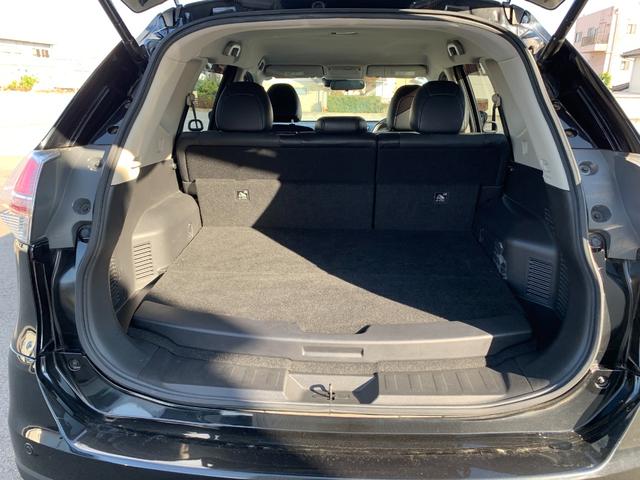 エクストレイル ２０Ｘ　ハイブリッド　エマージェンシーブレーキＰ　４ＷＤ　純正８インチナビ（ＴＶ／ＢＴ／ＦＭ／ＡＭ）　バックカメラ　革巻きハンドル　ステリモ　電動リアゲート　前席シートヒーター　ＥＴＣ　オートライト　オートエアコン　電格ミラー　マット　バイザー（24枚目）