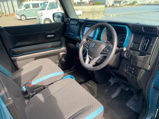 ハスラー ハイブリッドＸ　純正ナビ（ＴＶ／ＢＴ／ＦＭ／ＣＤ）　バックカメラ　前席シートヒーター　コーナーセンサー　アイドリングストップ　横滑り防止　衝突軽減　車線逸脱　ステリモ　クルコン　ドラレコ　ＥＴＣ　電格ミラー（34枚目）