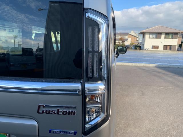 スペーシアカスタム ハイブリッドＸＳ　純正９インチナビ（ＴＶ／ＢＴ／ＦＭ／ＡＭ）　アラウンドビューモニター　ステアリングヒーター　前席シートヒーター　ヘッドアップディスプレイ　両側パワスラ　アイドリングストップ　ハーフレザーシート（20枚目）