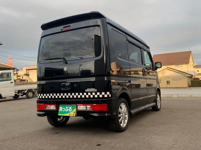 エブリイワゴン ＰＺターボスペシャル　社外ナビ（ＢＴ／ＦＭ／ＡＭ／ＴＶ）バックカメラ　ステリモ　両側パワースライド　ドラレコ　ＥＴＣ　コーナーセンサー　横滑り防止　衝突軽減　オートライト　オートエアコン　電格ミラー　シートカバー（11枚目）