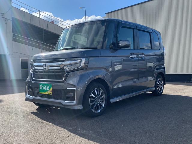 Ｎ－ＢＯＸカスタム Ｌ　純正オーディオナビ　フルセグ　Ｂｌｕｅｔｏｏｔｈ　ＣＤ　バックカメラ　ホンダセンシング　ＥＴＣ　ドラレコ　シートヒーター　ＬＥＤヘッドライト　電格ミラー　ステリモ　クルコン（3枚目）