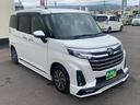 ルーミー 　社外ディスプレイオーディオ（ＴＶ　ＢＴ　ＦＭ）バックカメラ　前席シートヒーター　アラウンドビューモニター　両側パワスラ　ドラレコ　ＥＴＣ　Ａストップ　ＵＳＢソケット　コーナーセンサー　電子パーキング（4枚目）
