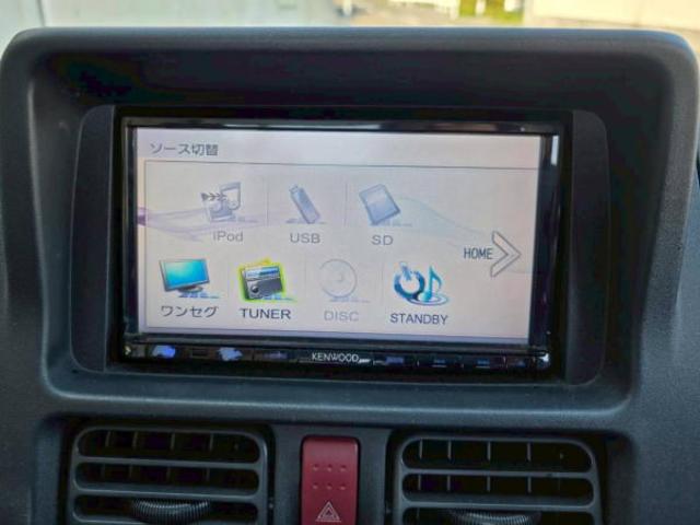 ＡＭ・ＦＭはもちろん、ＣＤ・ＤＶＤ、テレビも見れます。