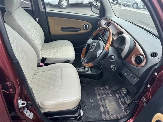 ミラジーノ プレミアムＬ　車検整備付　社外ＳＤナビ　地デジ　ＤＶＤ再生　ＥＴＣ　ＭＯＭＯ製ウッドコンビハンドル　電格ミラー　キーレス　レザー調シートカバー　ＬＥＤヘッド　フォグライト　Ｐガラス　社外１４ＡＷ　マットバイザー（16枚目）