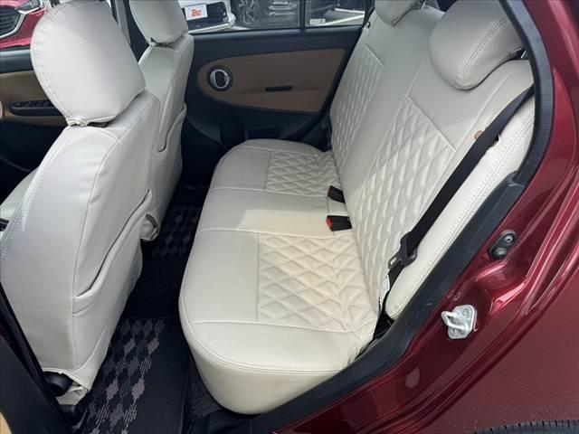 ミラジーノ プレミアムＬ　車検整備付　社外ＳＤナビ　地デジ　ＤＶＤ再生　ＥＴＣ　ＭＯＭＯ製ウッドコンビハンドル　電格ミラー　キーレス　レザー調シートカバー　ＬＥＤヘッド　フォグライト　Ｐガラス　社外１４ＡＷ　マットバイザー（19枚目）