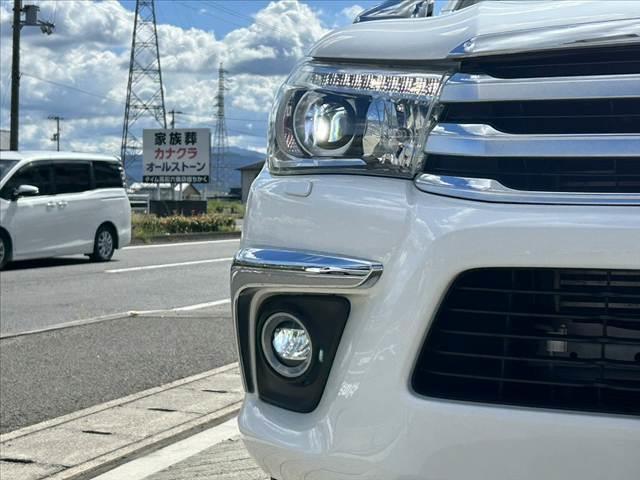 ハイラックス Ｚ　４ＷＤ　ベッドライナー　プリクラ　クルコン　オートＬＥＤ　フォグ　社外ＳＤナビ　フルセグ　ＢＴ　ＤＶＤ　Ｂカメラ　ステリモ　ＦＲドラレコ　ＥＴＣ　スマートキーＸ２　社外１７ＡＷ　レザー調シートカバー（34枚目）