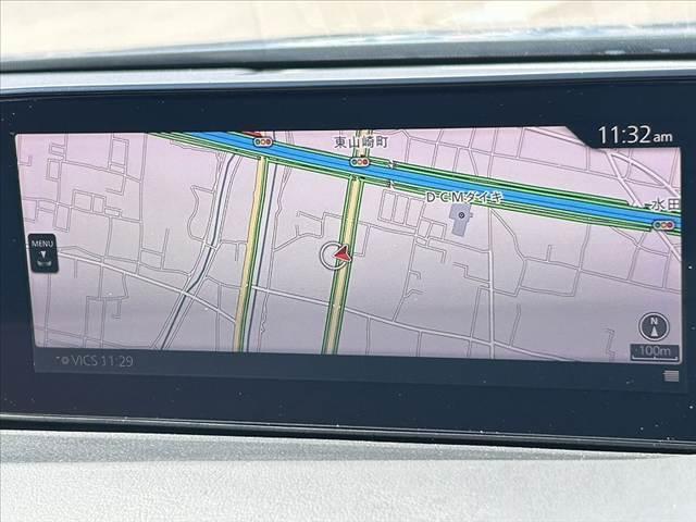 ＭＡＺＤＡ３ファストバック ２０Ｓプロアクティブ　全方位モニター　ナビ　フルセグ　ＤＶＤ再生　ＢＴ　スマートブレーキサポート　レーダークルコン　ＬＥＤオートライト　ヘッドアップディスプレイ　車線逸脱　パーキングセンサー　プッシュスタート（3枚目）