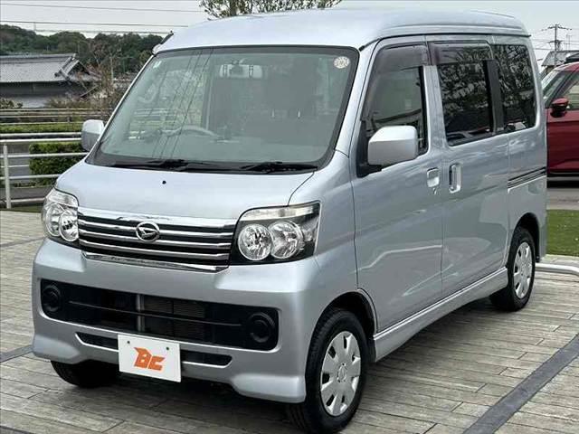 アトレーワゴン カスタムターボＲ　中期　禁煙車　両側スライド　純正ＣＤオーディオ　スマートミラー型ＦＲドラレコ　電格ミラー　キーレス　スペアキー　アームレスト　プライバシーガラス　マットバイザー（8枚目）