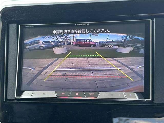 スペーシアカスタム ハイブリッドXSターボ 禁煙車 車検整備付 セーフティS Aハイ クルコン 両電スラ オートLED 社外SDナビ フルセグ BT DVD ステリモ Bカメラ スマートキー Pセンサー ETC ドラレコ シートヒーター(4枚目)