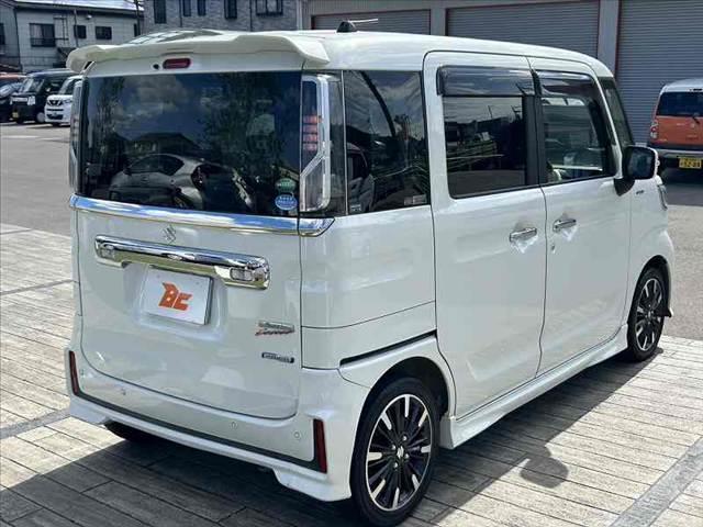 スペーシアカスタム ハイブリッドXSターボ 禁煙車 車検整備付 セーフティS Aハイ クルコン 両電スラ オートLED 社外SDナビ フルセグ BT DVD ステリモ Bカメラ スマートキー Pセンサー ETC ドラレコ シートヒーター(12枚目)