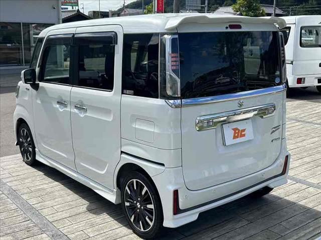 スペーシアカスタム ハイブリッドXSターボ 禁煙車 車検整備付 セーフティS Aハイ クルコン 両電スラ オートLED 社外SDナビ フルセグ BT DVD ステリモ Bカメラ スマートキー Pセンサー ETC ドラレコ シートヒーター(14枚目)