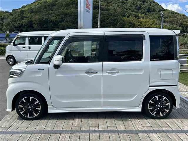 スペーシアカスタム ハイブリッドXSターボ 禁煙車 車検整備付 セーフティS Aハイ クルコン 両電スラ オートLED 社外SDナビ フルセグ BT DVD ステリモ Bカメラ スマートキー Pセンサー ETC ドラレコ シートヒーター(15枚目)