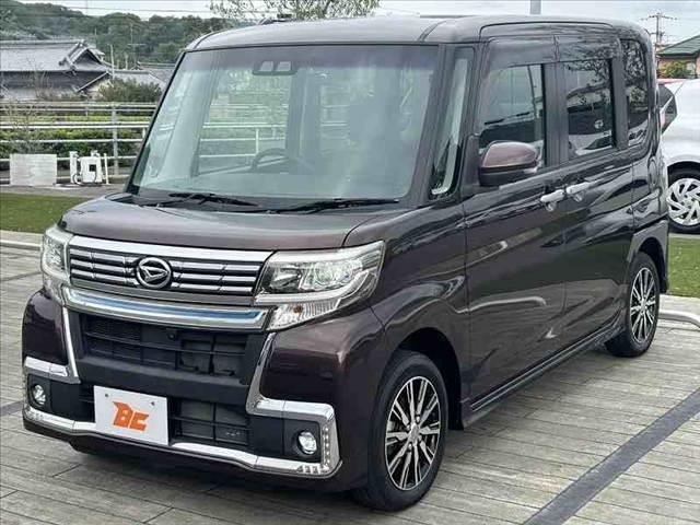 タント カスタムＸ　トップエディションＶＳ　ＳＡＩＩＩ　後期　禁煙車　車検整備付　Ａハイビーム　両電スラ　コーナーセンサー　パノラマＭ　純正８インチナビ　フルセグ　ＢＴ　ＤＶＤ　ステリモ　スマートキー　シートヒーター　ハーフレザー　ＥＴＣ　ドラレコ　ＬＥＤ（8枚目）