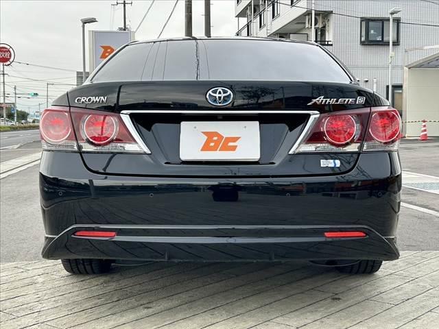 クラウンハイブリッド アスリートS 後期 禁煙車 ムーンルーフ プリクラ レーダークルーズ 黒革シート Pシート シートヒータークーラー 純正ナビ フルセグ BT DVD Bカメラ スマートキー FRドラレコ ETC オートLED OP(14枚目)