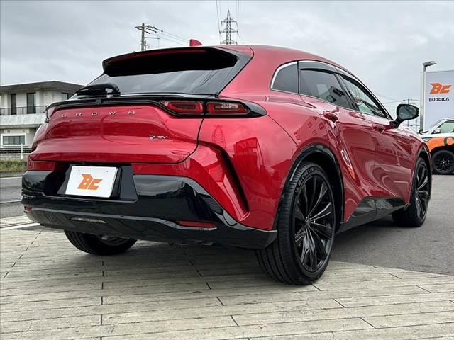 クラウンスポーツ Z 禁煙 パノラマルーフ セーフティS トヨタチームメイト BSM レーダークルコン パノラマビュー 前後ドラレコ 12.3インチディスプレイ ナビ フルセグ BT LED メモリ付きブラウン革シート(15枚目)