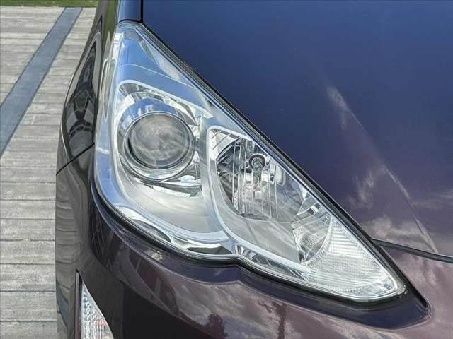 アクア G 中期 禁煙車 車検整備付 スマートキー セーフティセンスC クルコン Fシートヒーター オートライト 電格ウインカーミラー ステリモ Bカメラ 革巻きステア アームレスト チルトステア シートリフター(28枚目)