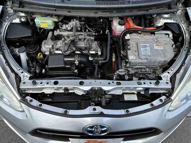 アクア Sスタイルブラック 禁煙車 車検整備付き 中期 セーフティセンスC Aハイビーム スマートキーX2 Fシートヒーター 純SDナビ 地デジ BT Bカメラ ステリモ オートライト ETC ドラレコ コーナーセンサー(45枚目)