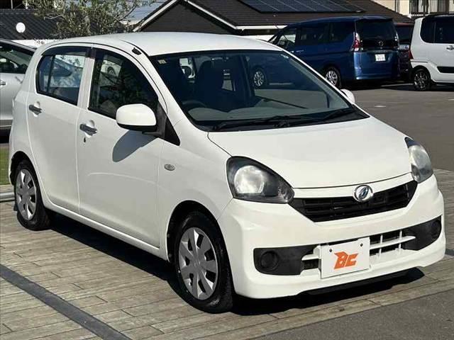 ミライース L SA 後期 禁煙車 車検整備付 スマートアシスト エコアイドル キーレス 純正CDオーディオ ヘッドライトレベライザー ACソケット 横滑り防止 WSRSエアB 純正セキュリティ フロアマット ドアバイザー(10枚目)