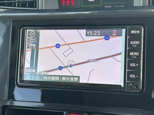 ルーミー G 後期 禁煙車 車検整備付スマアシ Aハイビーム コーナーセンサー 両電スラ パノラマM 純正ナビ 地デジ BT Fシートヒーター オートLEDヘッド&フォグ ETC ドラレコ スマートキー(4枚目)