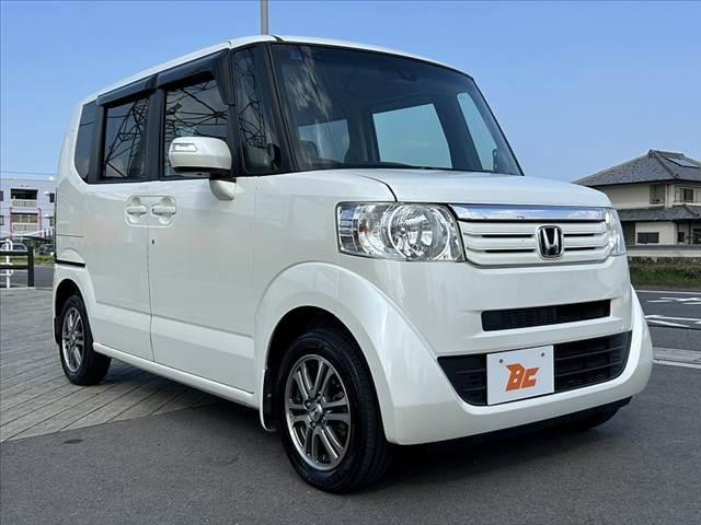 N-BOX G SSパッケージ 禁煙車 CTBA オートHID 両電スラ Fシートヒーター 純正SDナビ フルセグ BT DVD Bカメラ ステリモ スマートキーX2 電格ミラーウインカー チルトステア シートリフター 純正14AW(8枚目)