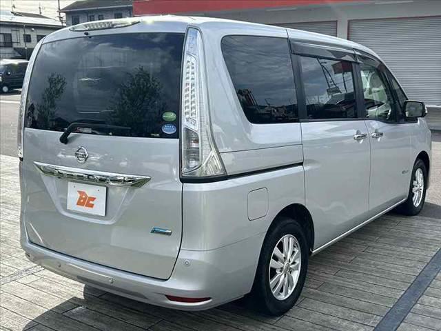 セレナ ２０Ｘ　Ｓ－ハイブリッドアドバンスドセーフティパック　禁煙車　車検整備付　エマブレ　両電スラ　アラビュー　Ａストップ　ＦＲソナー　フリップダウンＭ　９インチナビ　フルセグ　ＤＶＤ　ＢＴ　スマートキー　オートＬＥＤヘッド　ＥＴＣ　純正ＡＷ　ハーフレザー（12枚目）