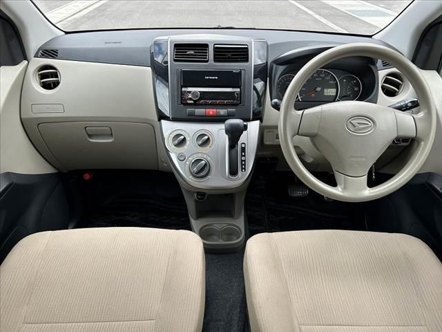 ミラ X 中期 車検整備付 社外CDオーディオ キーレス スペアキー プライバシーガラス ETC 電格ミラー社外13インチAW WSRSエアB ACソケット フロアマット ドアバイザー(2枚目)