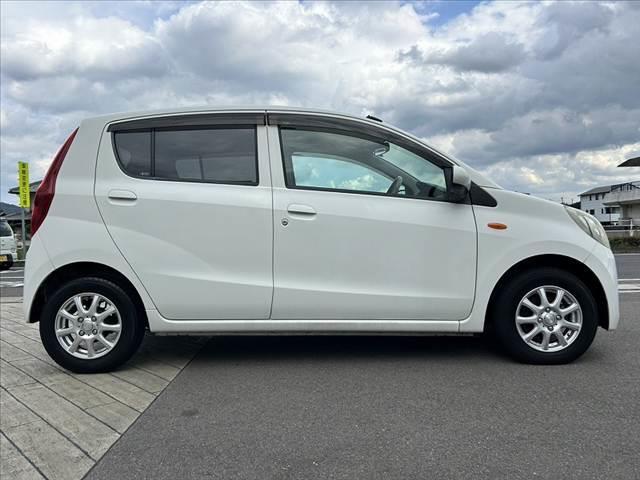 ミラ X 中期 車検整備付 社外CDオーディオ キーレス スペアキー プライバシーガラス ETC 電格ミラー社外13インチAW WSRSエアB ACソケット フロアマット ドアバイザー(12枚目)