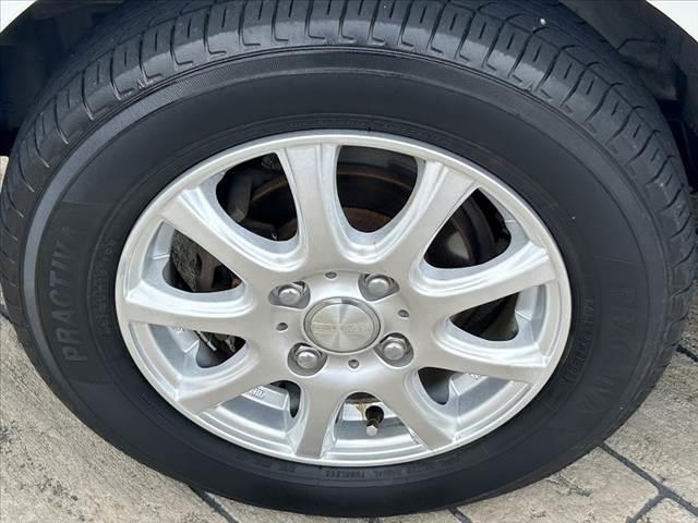 ミラ X 中期 車検整備付 社外CDオーディオ キーレス スペアキー プライバシーガラス ETC 電格ミラー社外13インチAW WSRSエアB ACソケット フロアマット ドアバイザー(34枚目)