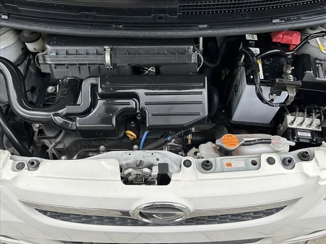 ミラ X 中期 車検整備付 社外CDオーディオ キーレス スペアキー プライバシーガラス ETC 電格ミラー社外13インチAW WSRSエアB ACソケット フロアマット ドアバイザー(42枚目)