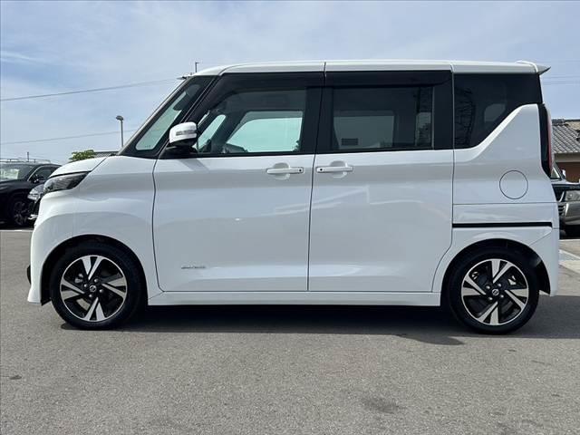 ルークス ハイウェイスター Gターボプロパイロットエディション 禁煙車 車検整備付 エマブレ プロパイロット アラビュー 両電スラ 茶コンビシート サーキュレーター Rロール 電子P Aブレーキホールド オートLED スマートキーX2 純正15AW チルトステア(11枚目)